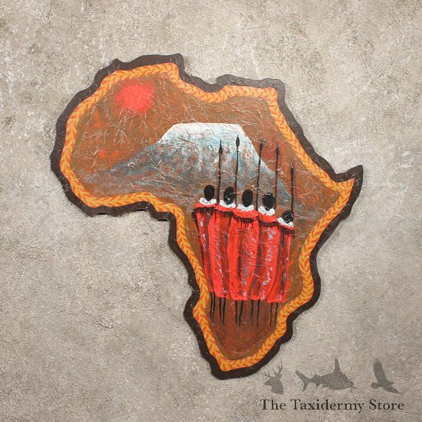 #11295 Original African Plaque Painting