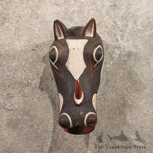 #11298 Original African Wood Mask Carving