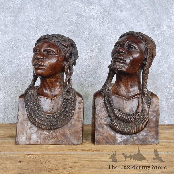 African Maasai Tribal Head Carving For Sale #15181 @ The Taxidermy Store