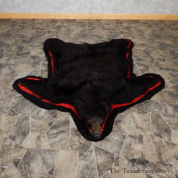 Black Bear Full-Size Rug For Sale #18977 @ The Taxidermy Store