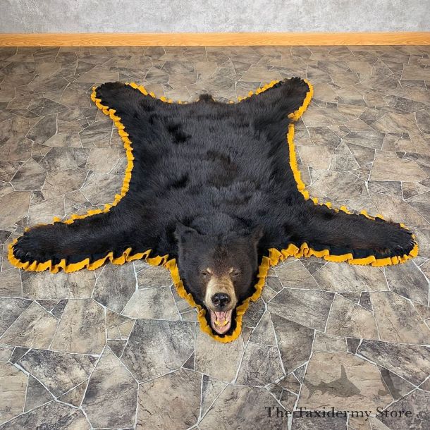 Black Bear Full-Size Rug For Sale #21169 @ The Taxidermy Store