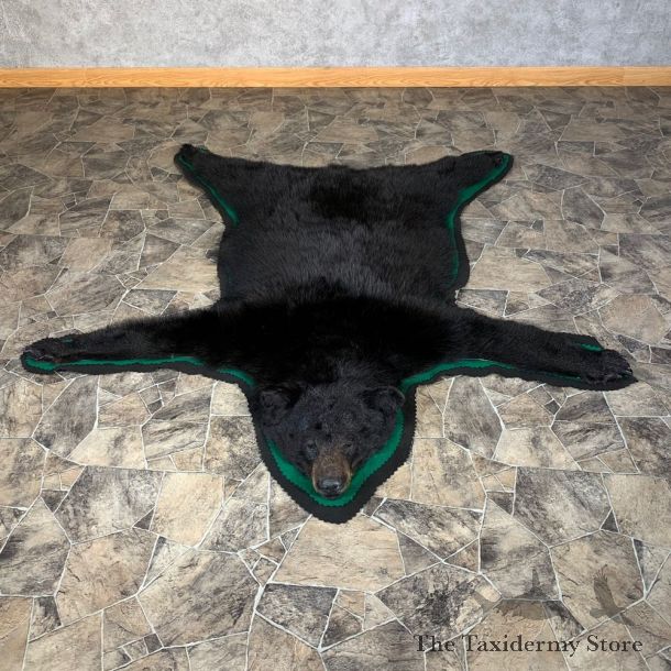 Black Bear Full-Size Rug For Sale #22103 @ The Taxidermy Store