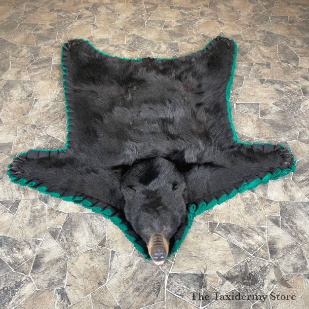 Black Bear Full-Size Rug For Sale #24312 @ The Taxidermy Store