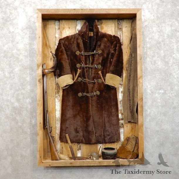Authentic Mountain Man Era Display Case For Salet #21468 For Sale @ The Taxidermy Store