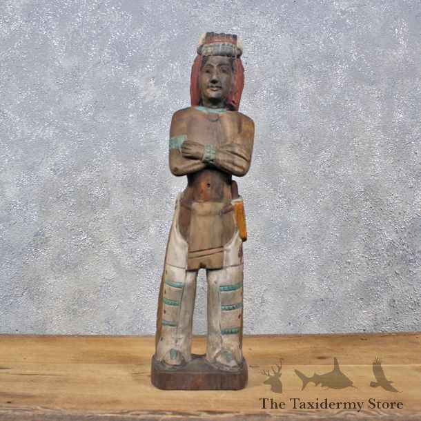 Carved Wooden Indian #11982 For Sale @ The Taxidermy Store