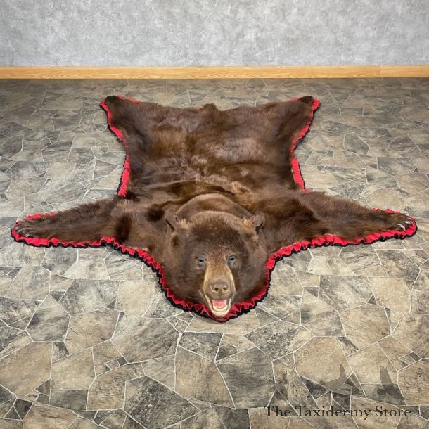 Cinnamon Black Bear Full-Size Rug For Sale #27852 @ The Taxidermy Store