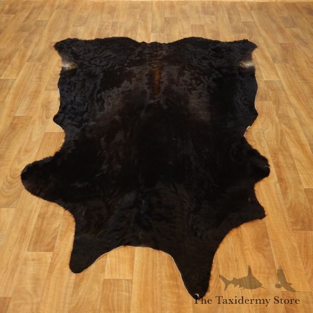Black Cowhide Taxidermy Tanned Skin For Sale #17443 @ The Taxidermy Store