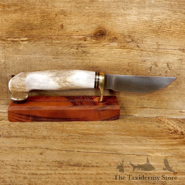 Custom Elk Skinner Hunting Knife With Palm Swell For Sale #19187 @ The Taxidermy Store