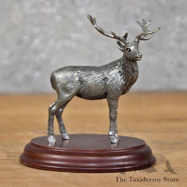 Miniature Metal Elk Figurine #11989 For Sale @ The Taxidermy Store