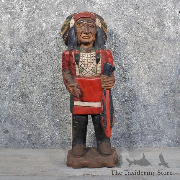 Carved Wooden Indian #11622 - For Sale @ The Taxidermy Store