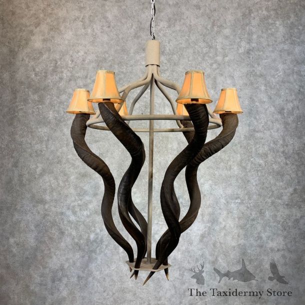 Kudu Horn Chandelier For Sale #21280 @ The Taxidermy Store