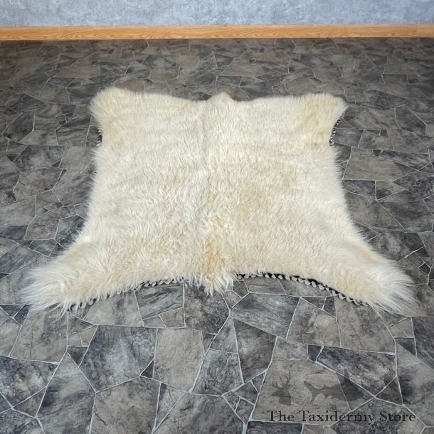 Mountain Goat Throw Rug #24683 For Sale @ The Taxidermy Store