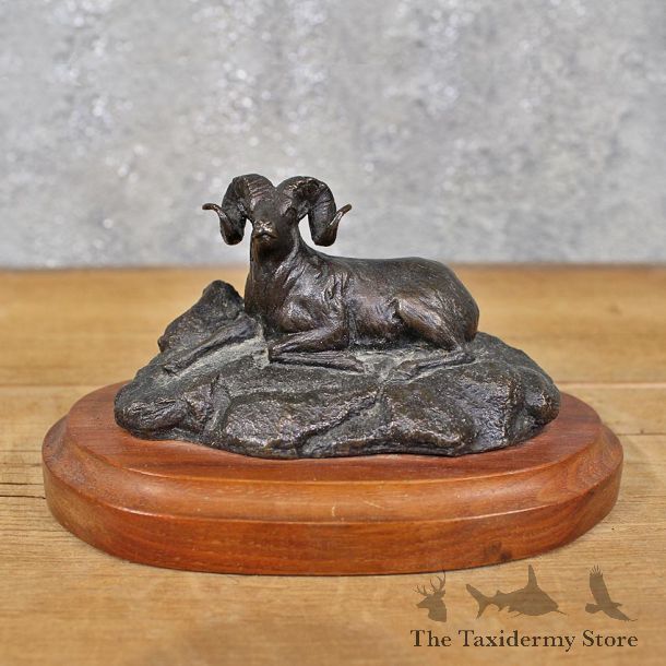 Jack D. Putnam Stone Sheep Ram Bronze #11987 For Sale @ The Taxidermy Store
