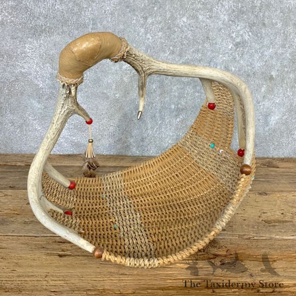 Whitetail Deer Antler Basket For Sale #22689 @ The Taxidermy Store