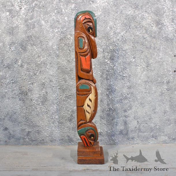 Tribal Totem Wood Carving #11655 For Sale @ The Taxidermy Store