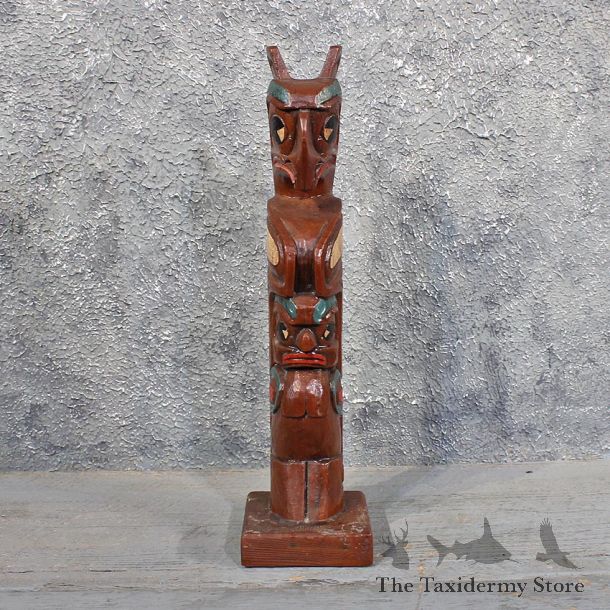 Tribal Totem Wood Carving #11656 For Sale @ The Taxidermy Store