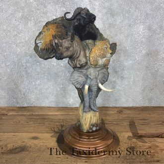 Fred Boyer African Big "5" Bronze For Sale