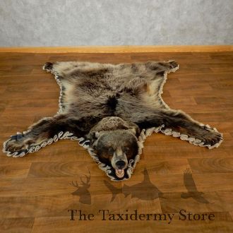 Glacier Bear Full-Size Taxidermy Rug For Sale